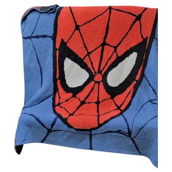 Marvel Spider-Man Mask Knit Kids' Throw Blanket - Pillowfort™ - Picture 5 of 6